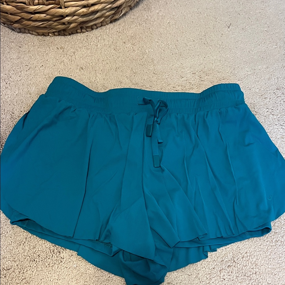 Joylab flutter shorts with built in bike shorts size M